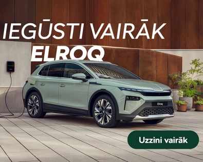 Iegūsti vairāk ar Škoda Elroq!